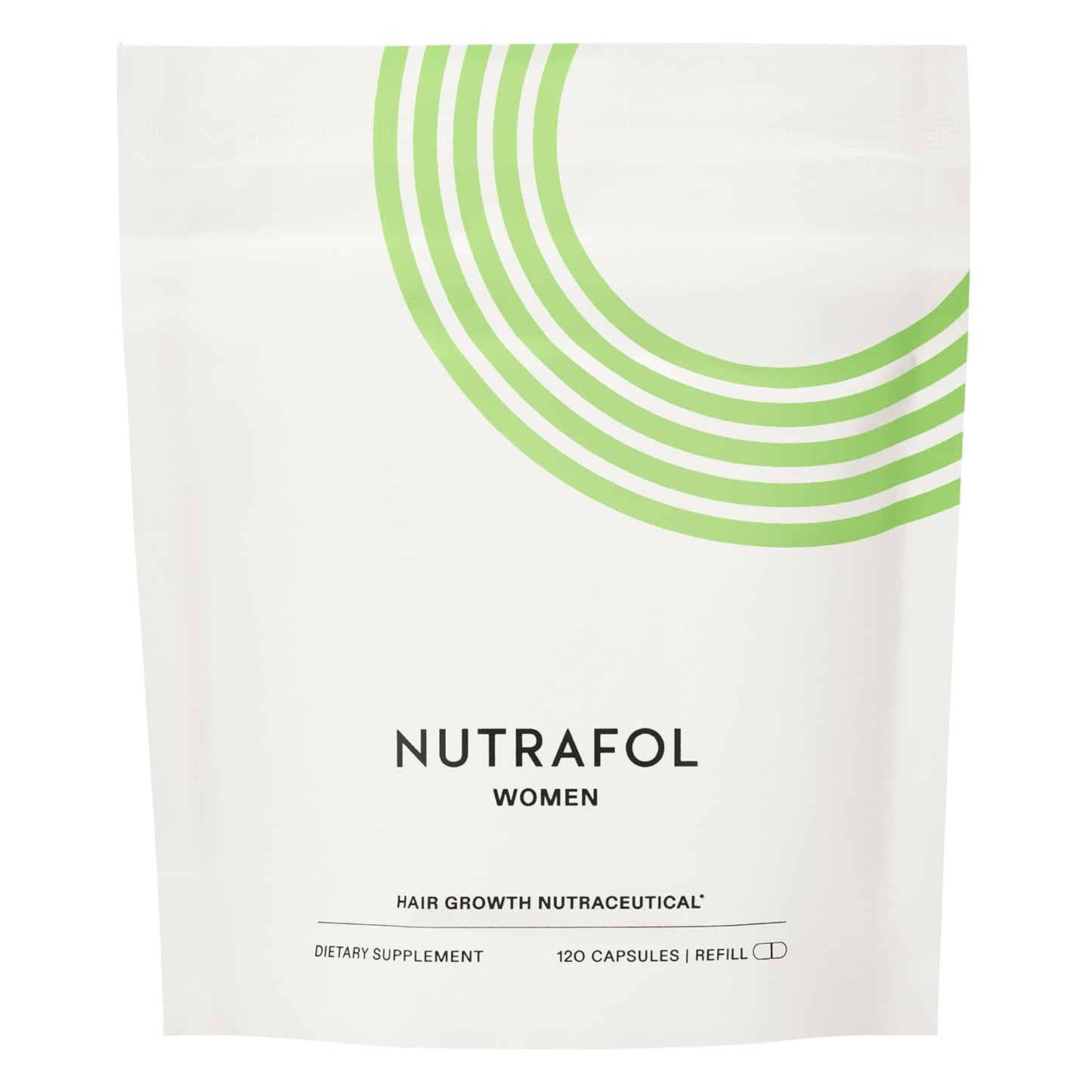 Nutrafol Women's Hair Growth Supplements - Clinically Proven Formula for Thicker, Stronger Hair | 1 Month Supply