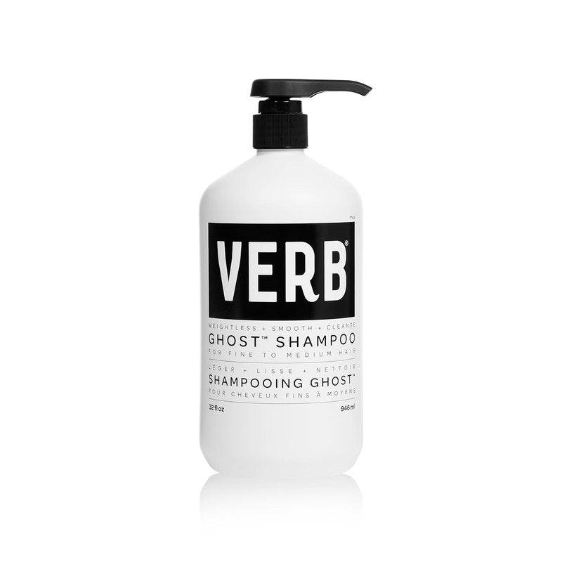 Ghost Shampoo - Moringa Oil Infused for Fine Hair - Vegan, Paraben-Free | 12 oz