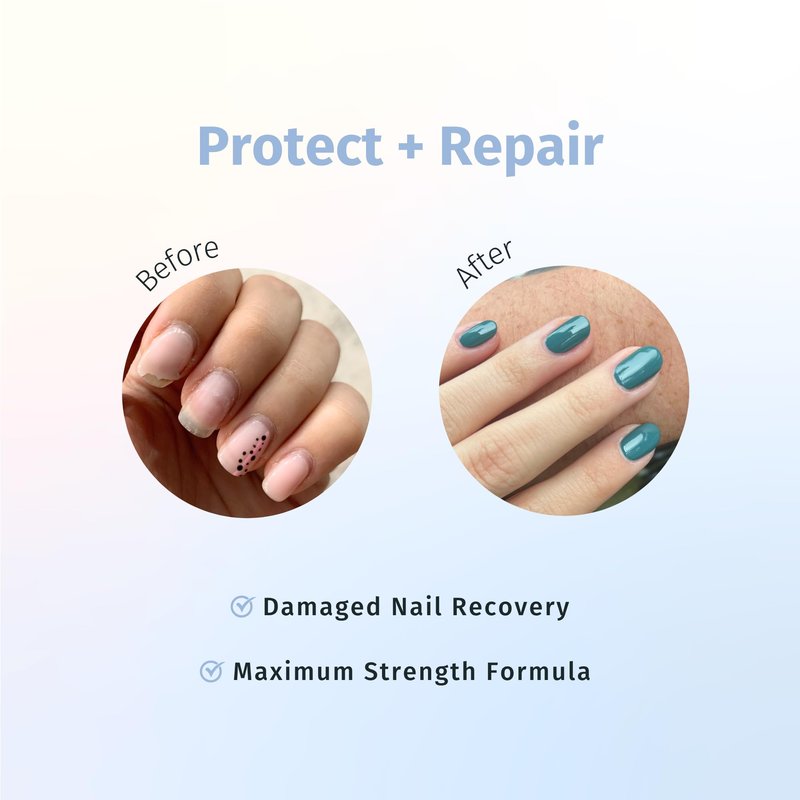 duri Rejuvacote 1 Nail Growth System - Original Maximum Strength Formula - Nail Strengthener and Nail Growth - Base and Top Coat - Pack of 2-0.45 fl. oz.