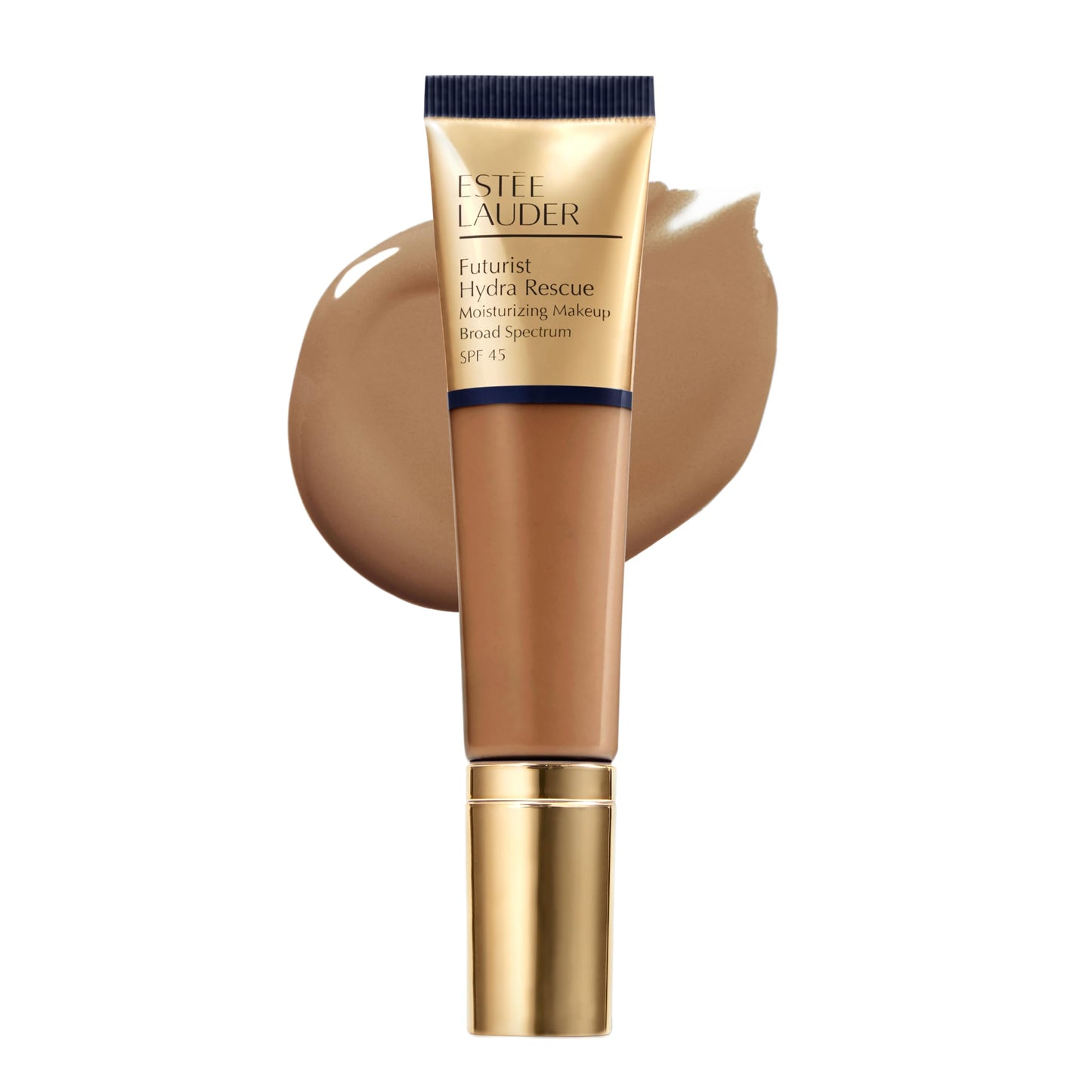 Estée Lauder Futurist Hydra Rescue Moisturizing Foundation Makeup SPF 45 for a 12-Hour Glow, 1.2 Fl Oz, 6N1 Mocha