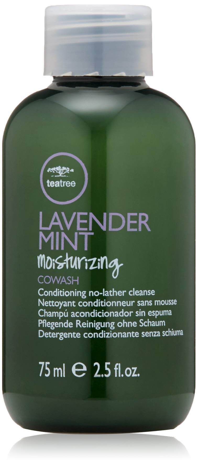 Tea Tree Lavender Mint Moisturizing Cowash, Cleansing Conditioner, For Coarse, Curly + Dry Hair