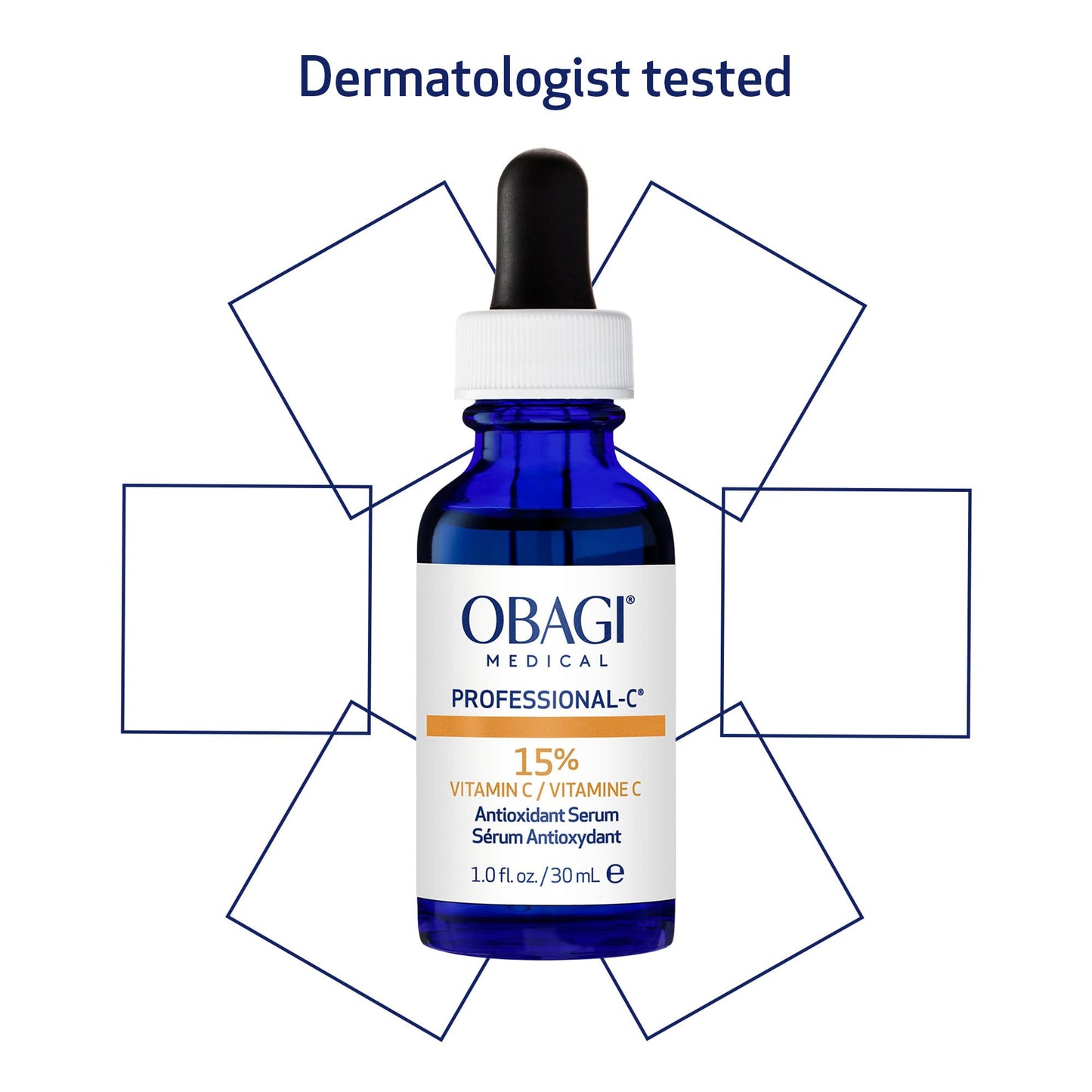 Obagi Medical Professional-C 15% Vitamin C Serum - Helps Brighten Skin Tone and Minimize the Appearance of Fine Lines & Wrinkles - 0.42 oz
