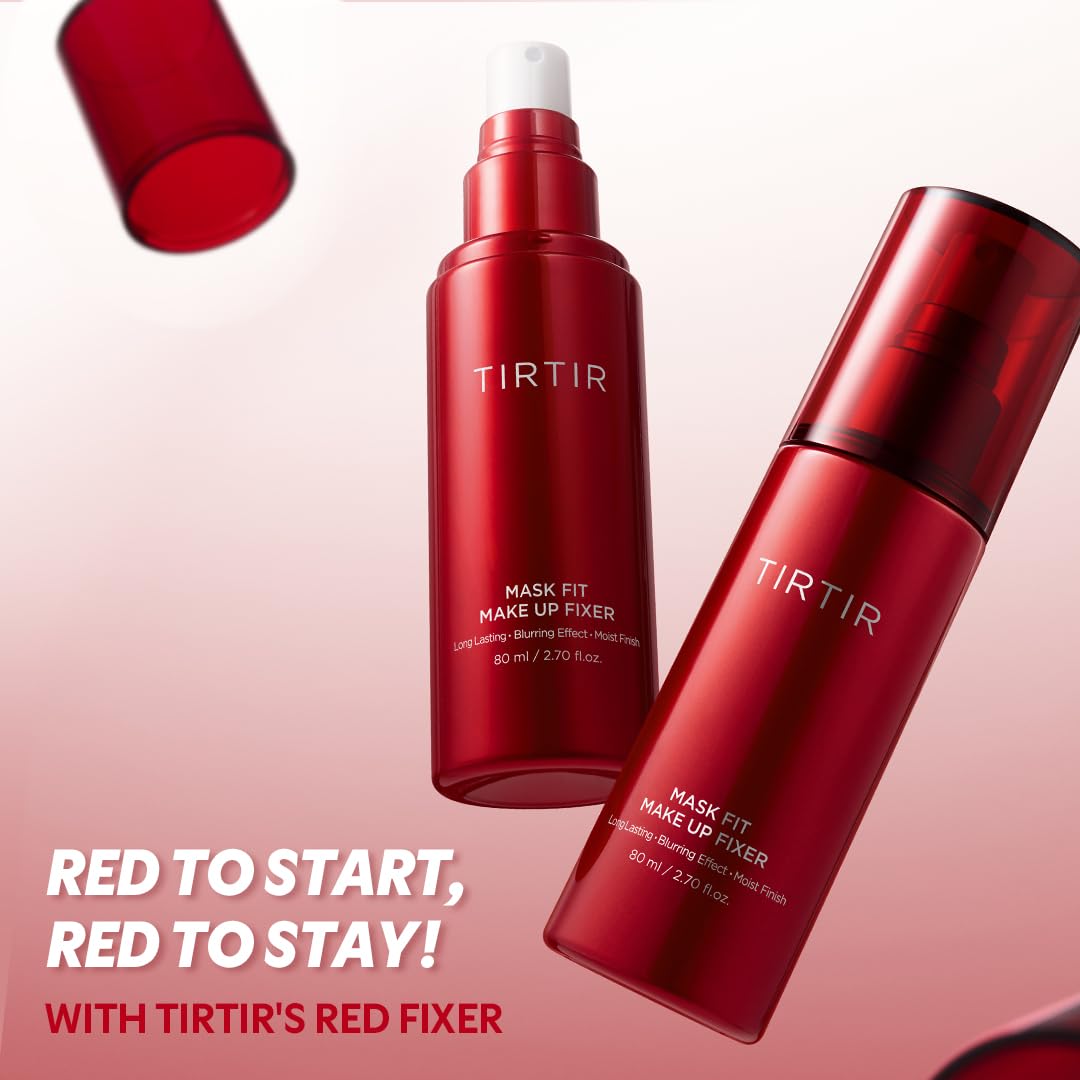 TIRTIR Mask Fit Make-up Fixer | 24H Transfer-Resistant Lightweight Non-Greasy Makeup Setting Spray 2.7 Fl Oz (Pack of 2)