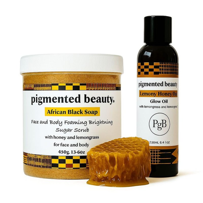 Pigmented Beauty Lemony Honey Glow Oil With Lemongrass Tea and Honey 250ml