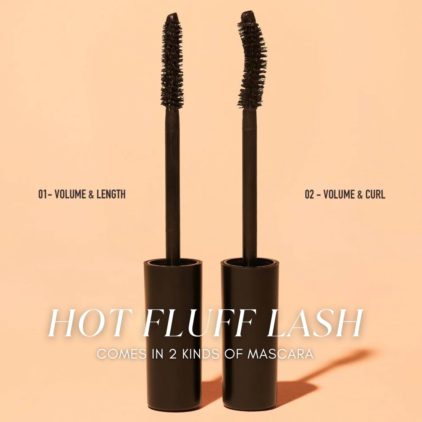 Jason Wu Beauty Hot Fluff Lash - Eyelash Mascara 0.28oz 8g (Volume & Curl, 0.28oz 8g)