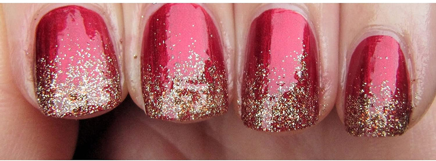 Ultra FINE Glitter for Gel Nail Art Pots Set - NYK1 DUST Powder, Face Paint Makeup, Hair, Nail Polish Craft, Festival Party Colors