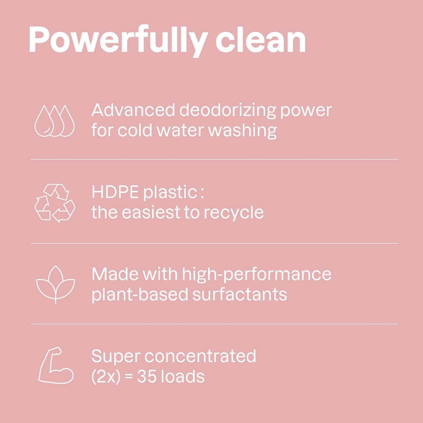 ATTITUDE Baby Laundry Detergent - EWG Verified, Plant-Based Formula | Unscented, 35 Loads, 35.5 Fl Oz