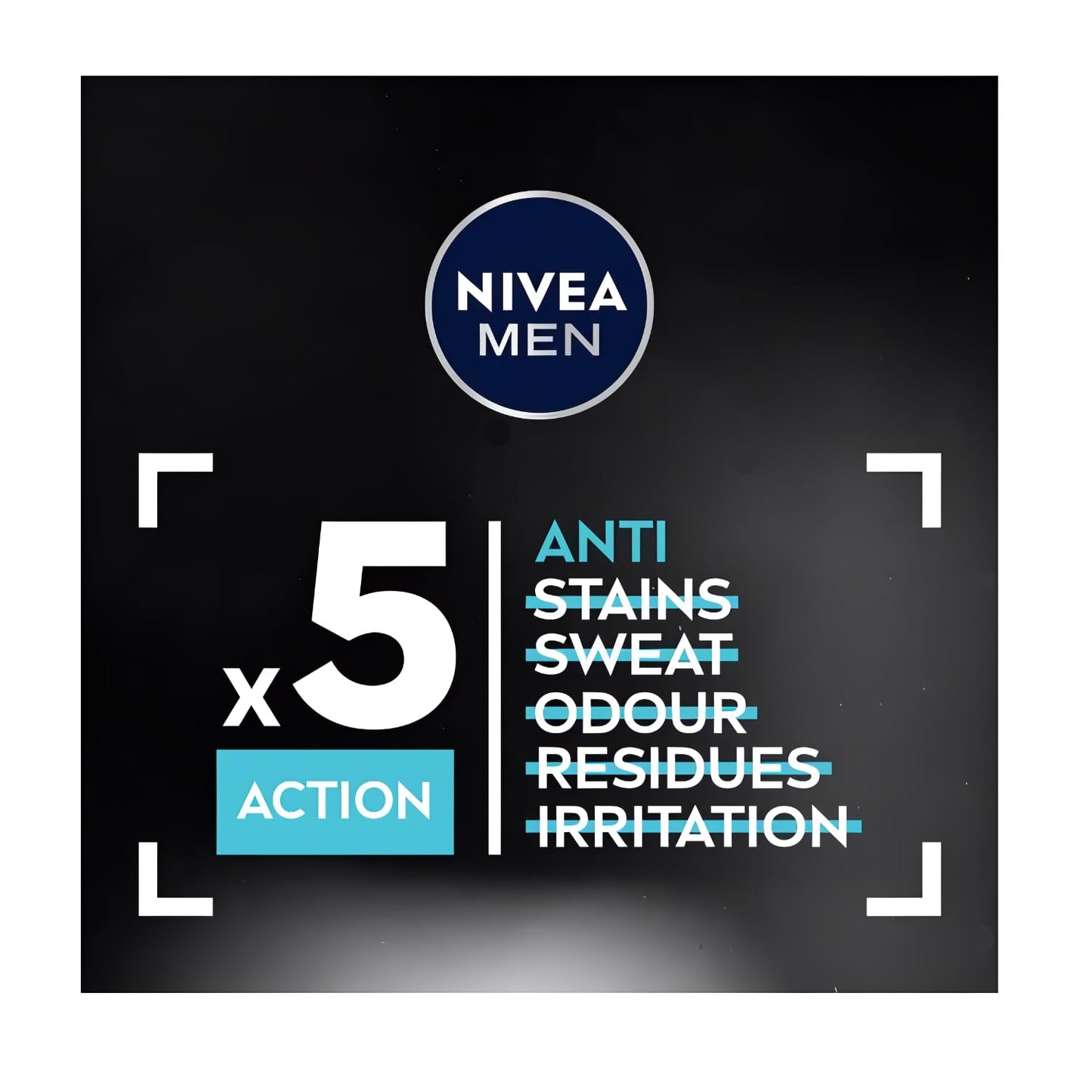 NIVEA Men Invisible for Black & White Original Deodorant Spray 150ml | No White Marks or Yellow Stains | Fresh Scent | Quick-Dry, 2 Packs