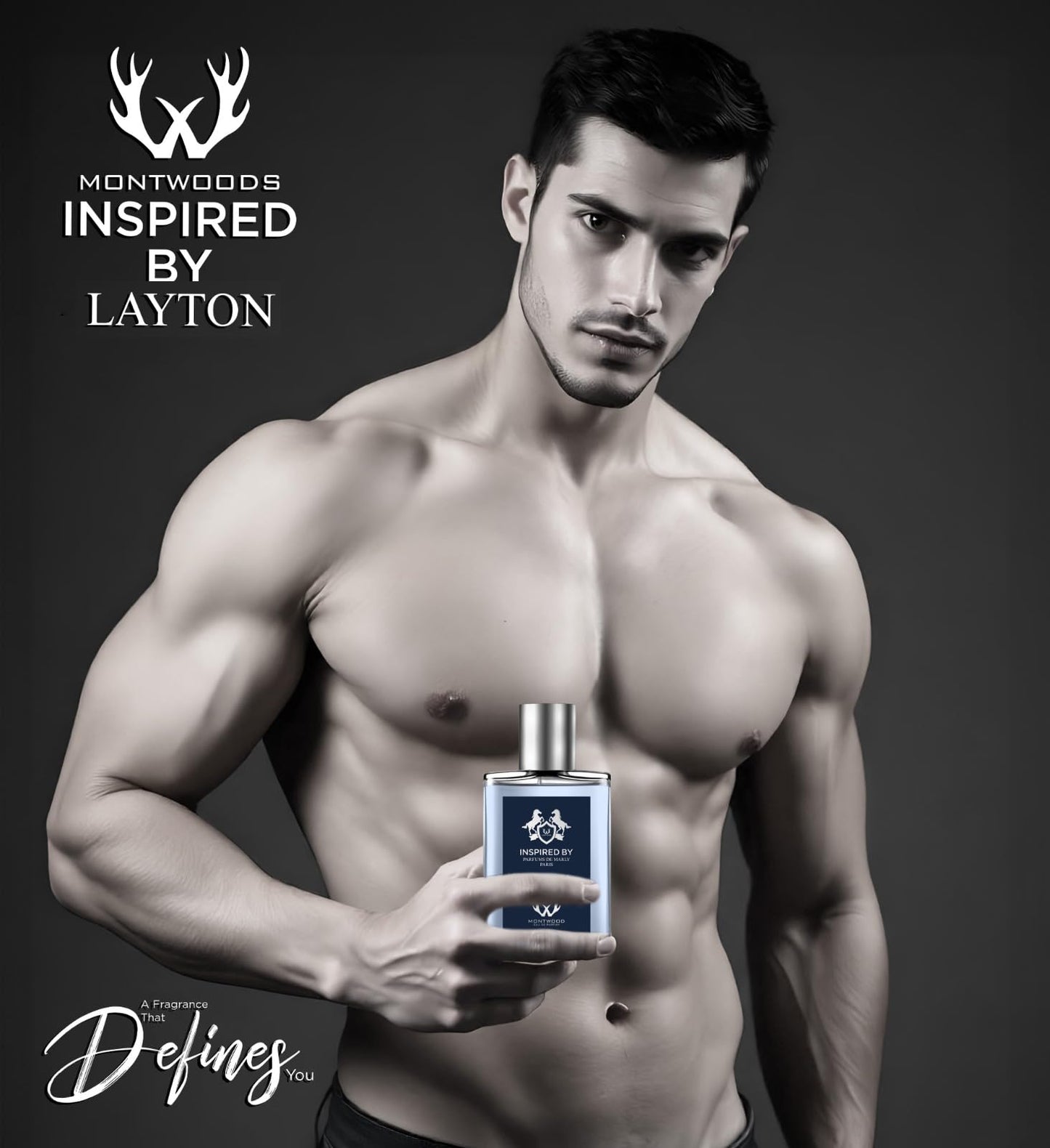 MONTWOOD Eau de Parfum – Warm, Spicy & Elegant Fragrance for Men – 100mL Perfume Spray with Bonus 15mL Perfume Sample (Randomly Selected) – Inspired by Layton