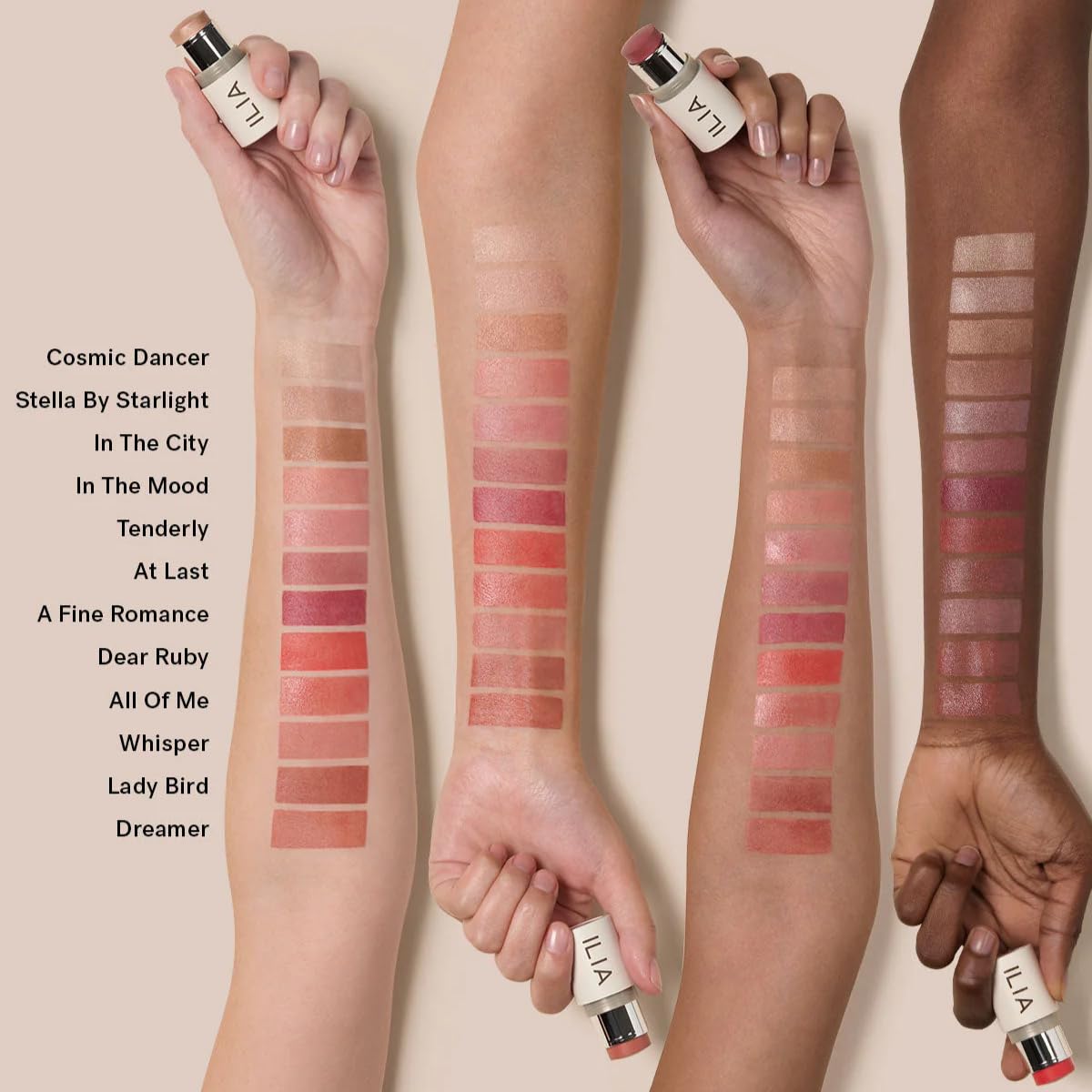 ILIA - Multi-Stick For Lips + Cheeks | Cruelty-Free, Vegan, Clean Beauty (0.15 oz | 4.5 g)