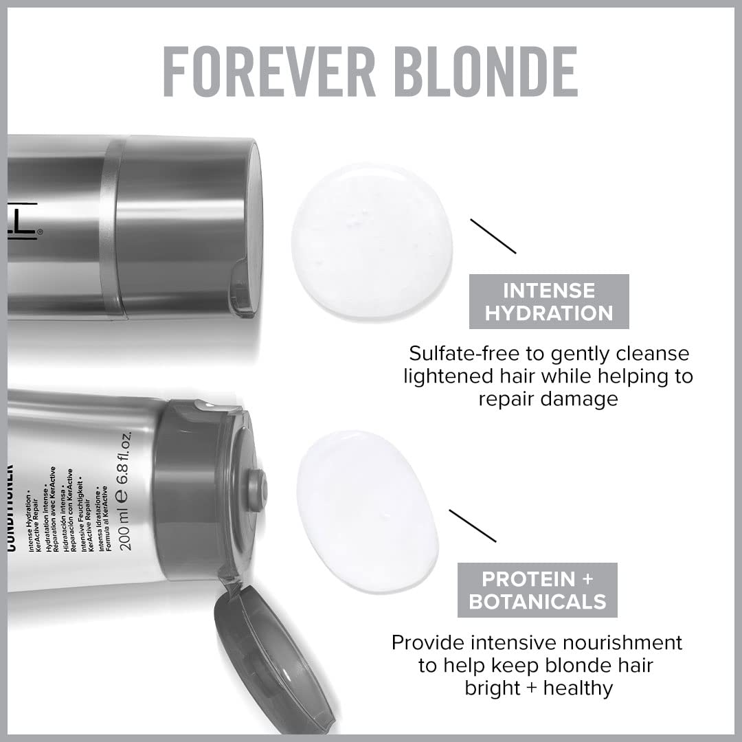Paul Mitchell Forever Blonde Shampoo, Hydrates + Repairs, For Blonde Hair, 24 fl oz