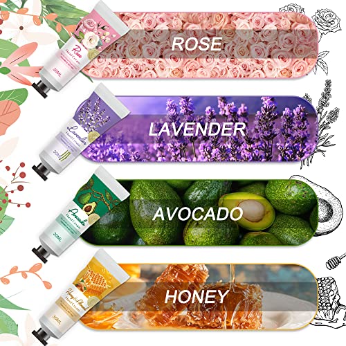 Gift Baskets for Women: Unique Candles & Hand Cream Lotion Gift Set, Valentines Day Gifts,Teacher Appreciation Gifts, Mothers Day Gifts, Best Friend Birthday Gift, Christmas Gifts for Coworker