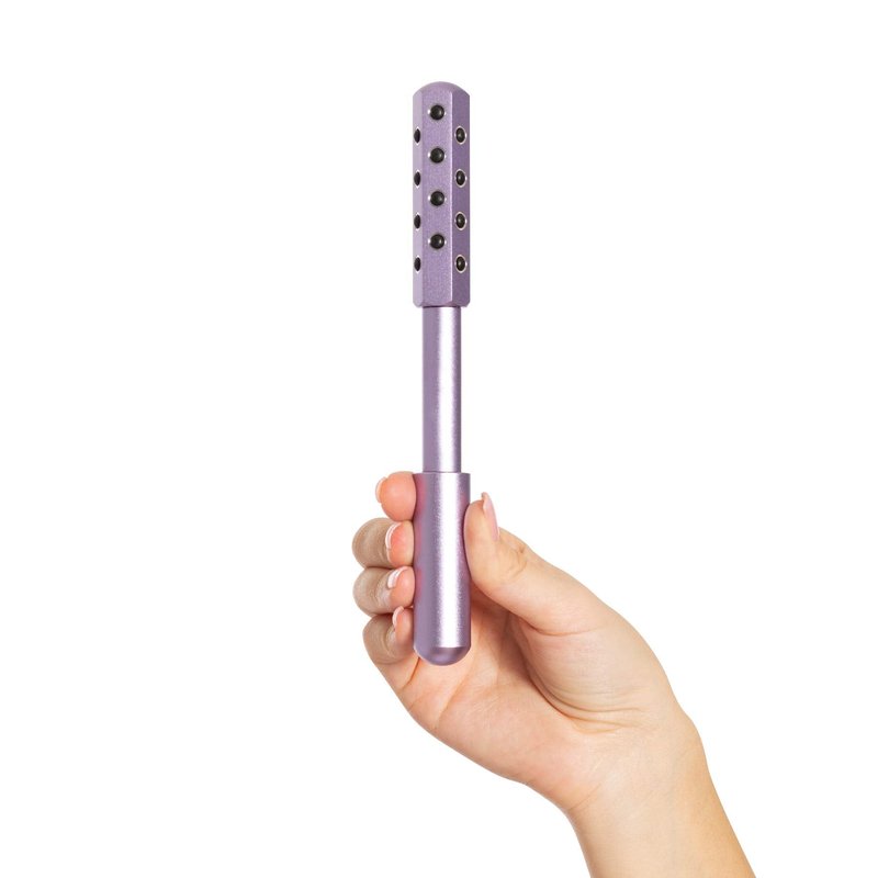 Plum Beauty Uplifting Facial Roller, Massaging Stones revive Skin, Face Massager Beauty Roller, Skincare Wand for Skin Tightening & Firming