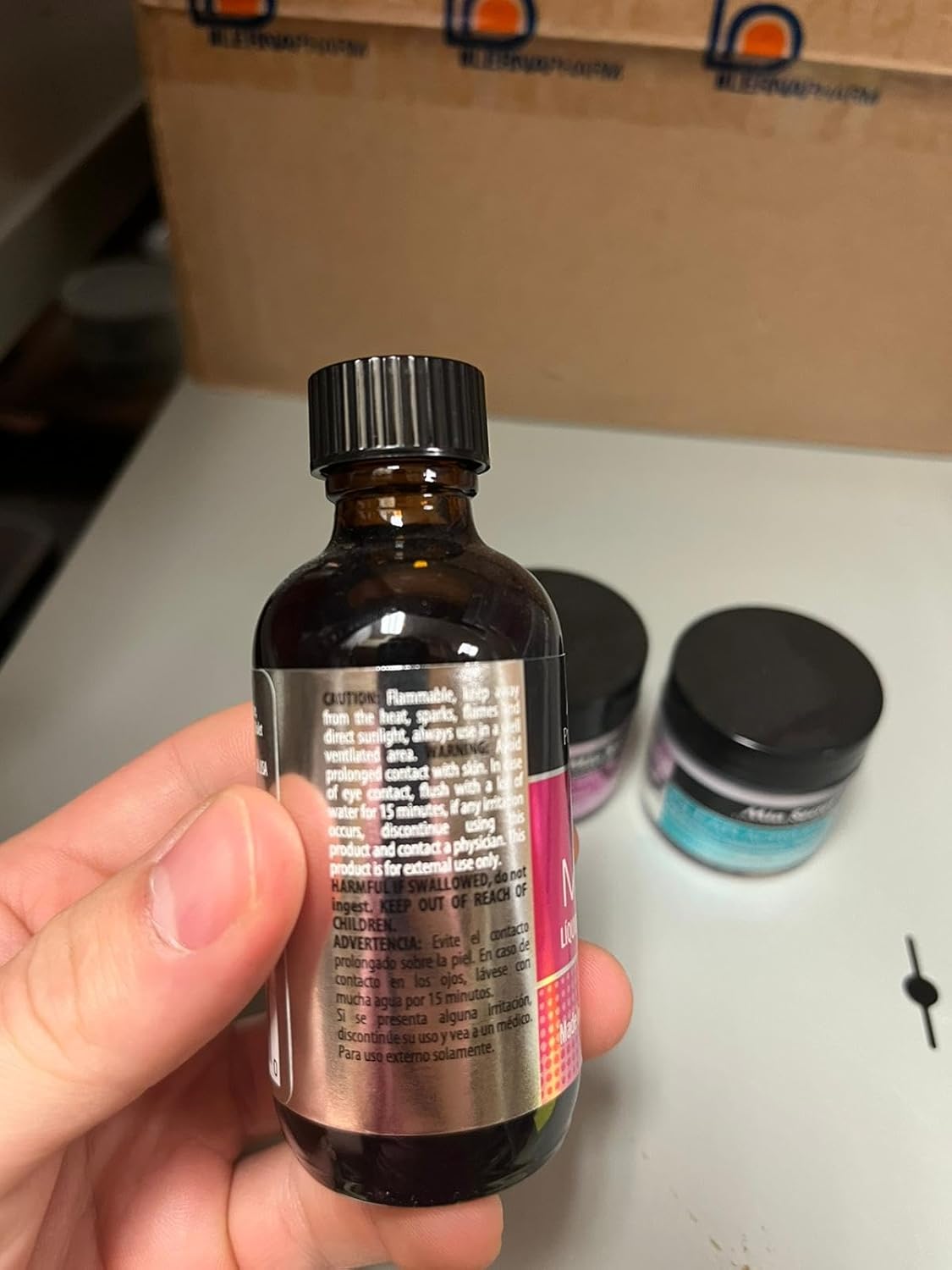 Mia Secret Liquid Monomer & Acrylic Powder Set - 2oz Monomer + 1oz Clear & Pink Powder
