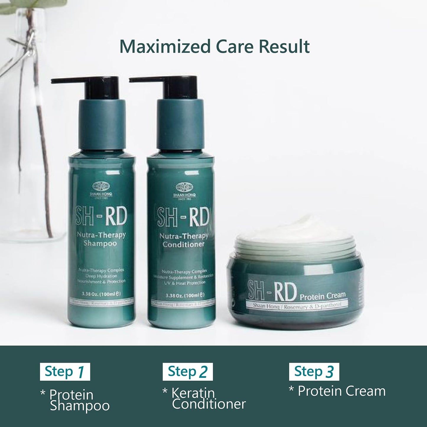 Nutra-Therapy Conditioner for Dry Damaged Hair - Repair Split Ends & Moisturize | 8.45oz/250ml