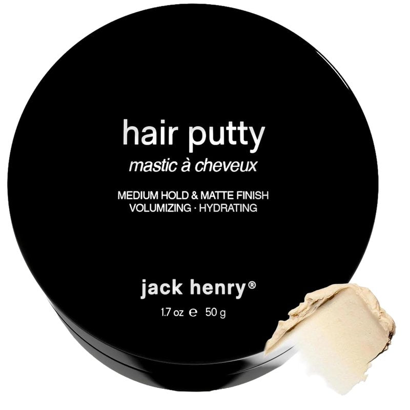Hair Putty for Men - Natural Matte Finish Styling Paste with Mango Butter & Broccoli Seed Oil | Medium Hold, Lightweight, 1.7 oz