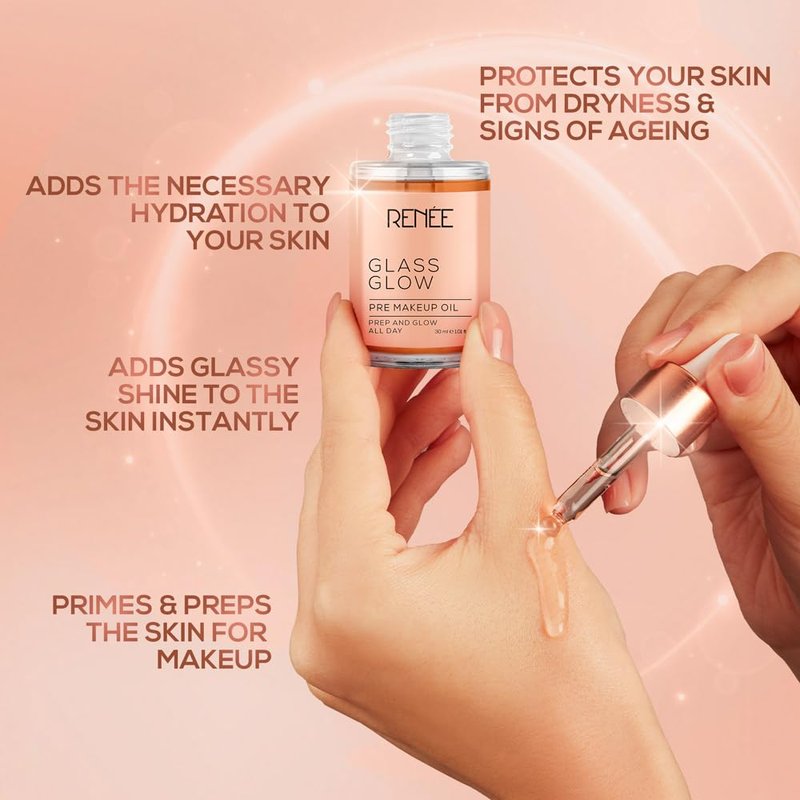 RENEE Glass Glow Pre Make-up Oil (30ml)