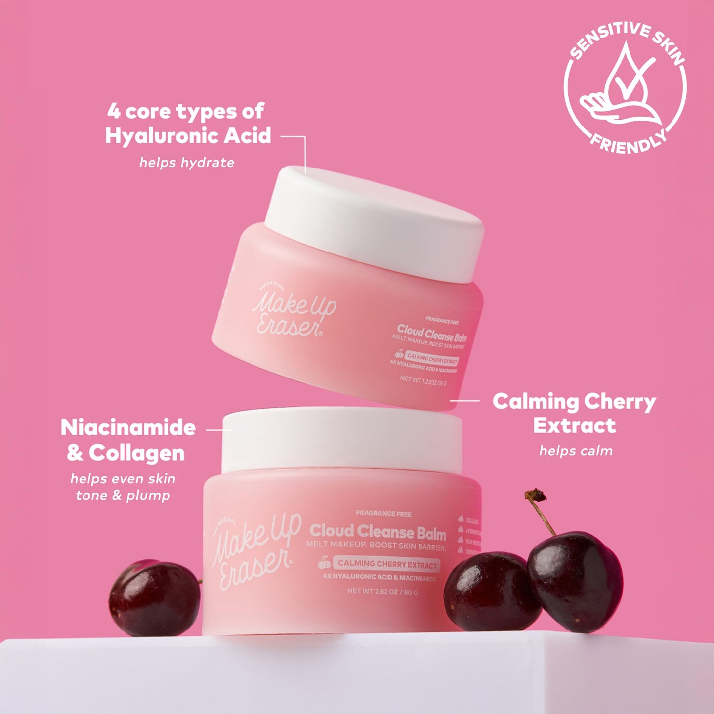The Original MakeUp Eraser Cloud Cleanse Balm, Melting Cleanser Makeup Remover Balm for Face, 35g/1.28oz