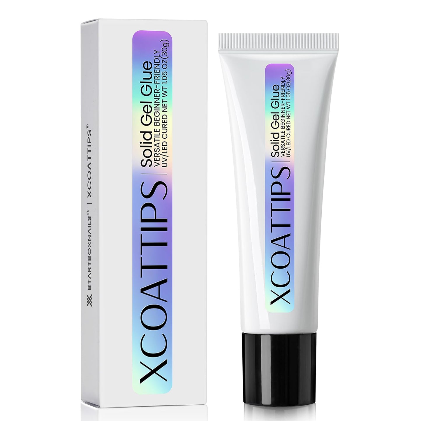 btartboxnails XCOATTIPS French Gel Nails Solid 30g Nail Gel for Nail Tips