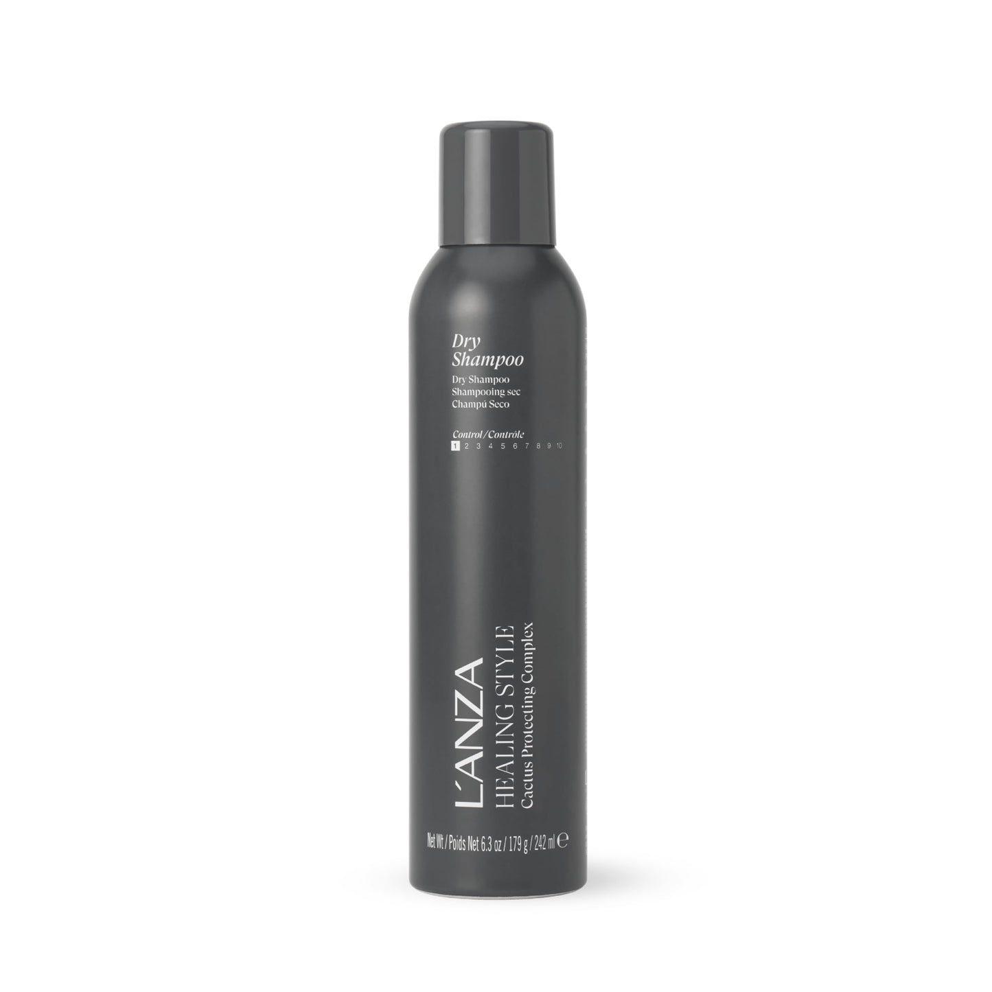 L'ANZA Healing Style Dry Shampoo for Oily Hair, Volume and Fullness Cleansing Hair Volumizer, with Long-lasting Absorption - Refresh & Volumize with No Residue (6.3 Fl Oz)