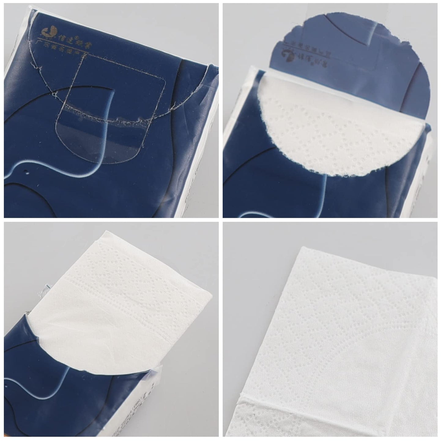 Jandson 120 Pack Facial Tissue Pocket Size, 4-Ply Small Soft Facial Tissues