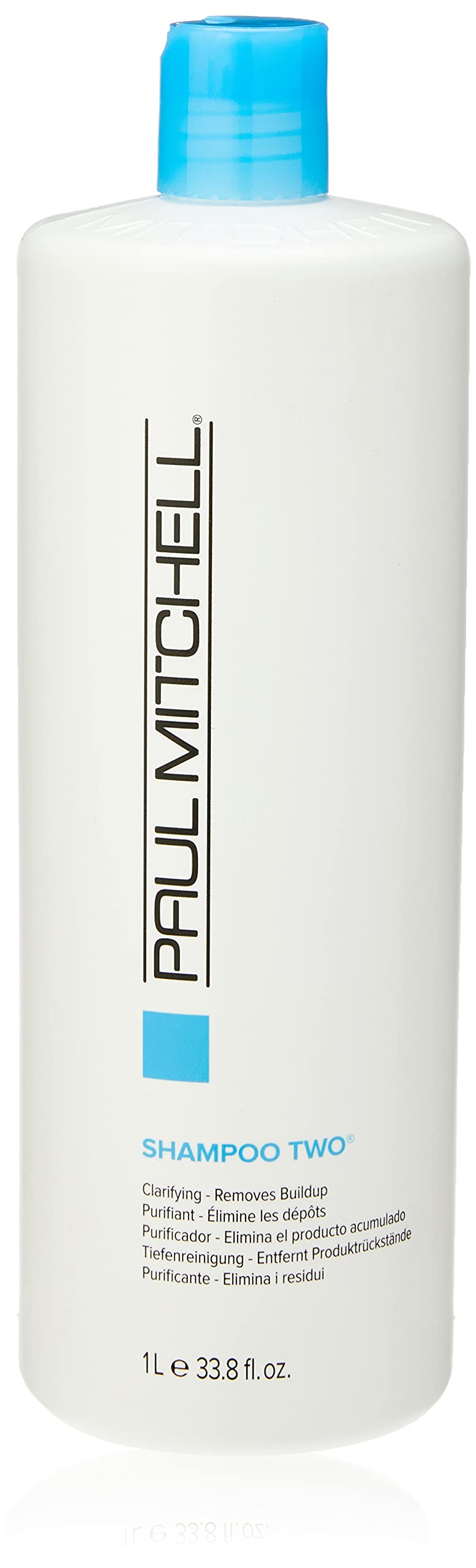 Paul Mitchell Shampoo Two, Clarifying, Removes Buildup, For All Hair Types, Especially Oily Hair