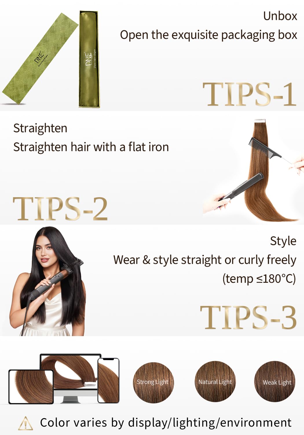 Real Human Hair Tape-In Extensions - 14 Inch, 20 Pcs, Seamless, #4 Medium Brown | Invisible & Straight