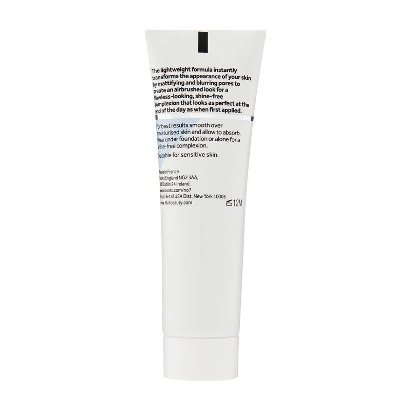 No7 Airbrush Away Pore Minimizing Facial Primer - Lightweight, Matte Primer & Pore Minimizer for Face - Makeup for Oily Skin (30ml)