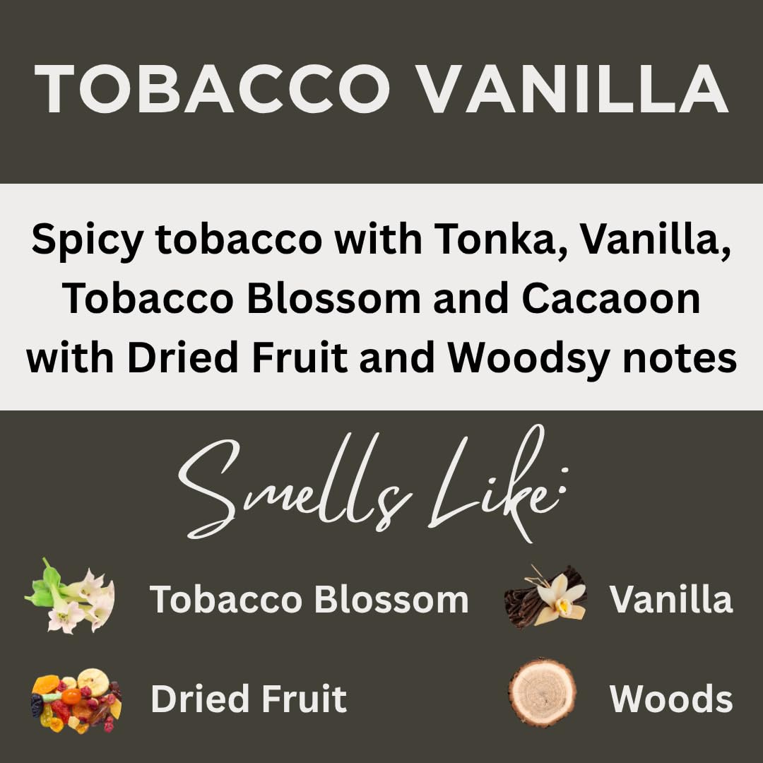 Black Canyon Tobacco Vanilla Scented Body Lotion with Lanolin and Jojoba Oil, 12 Oz