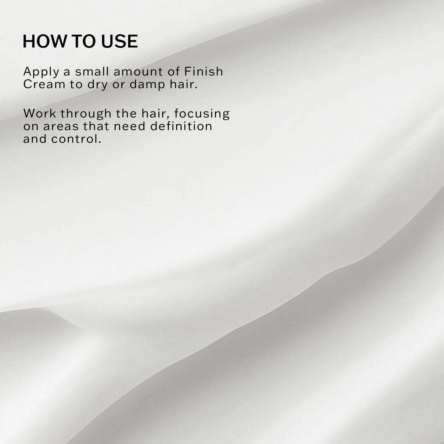 SACHAJUAN Finish Cream | Lightweight Styling Cream for Smoothness, Definition & Flyaway Control | Ocean Silk Technology for Moisture & Natural Hold | Non-Greasy Finish | Paraben-Free | 2.5 oz