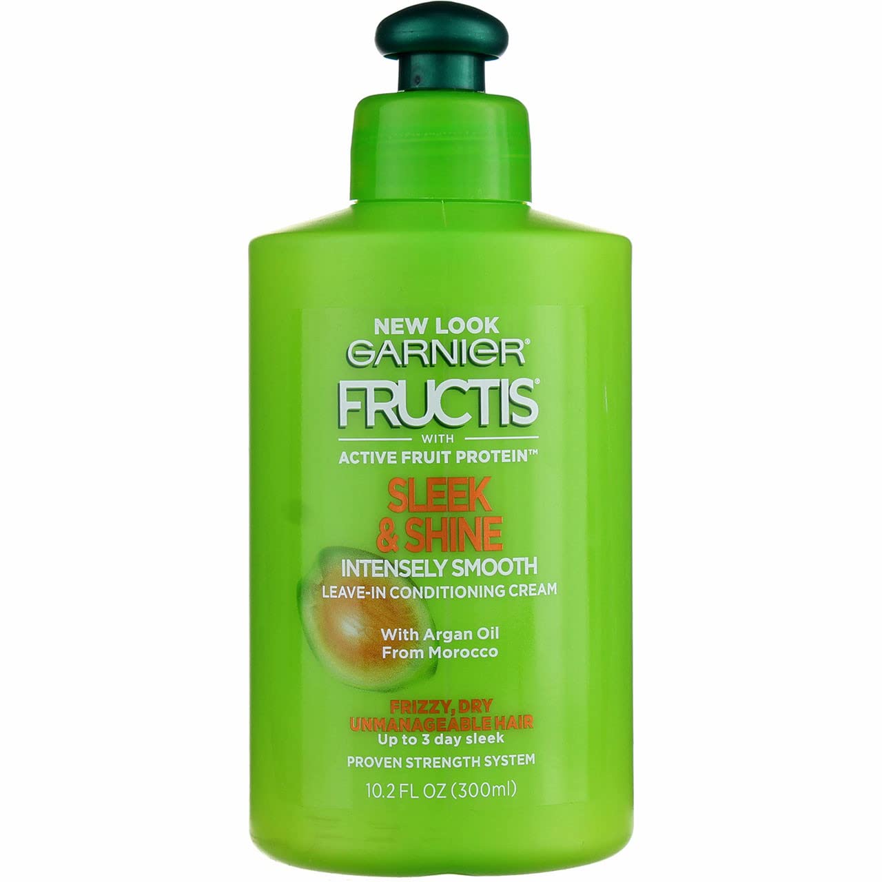 Garnier Fructis Sleek & Shine Intensely Smooth Leave-In Conditioning Cream 10.2 oz (Pack of 4)