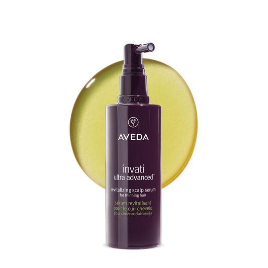 Aveda Invati Ultra Advanced Revitalizing Scalp Serum | Step 3 of 4 | Reduces Hair Loss by 77% | Strengthens Thinning Hair | 98% Naturally Derived*, 5 Fl Oz