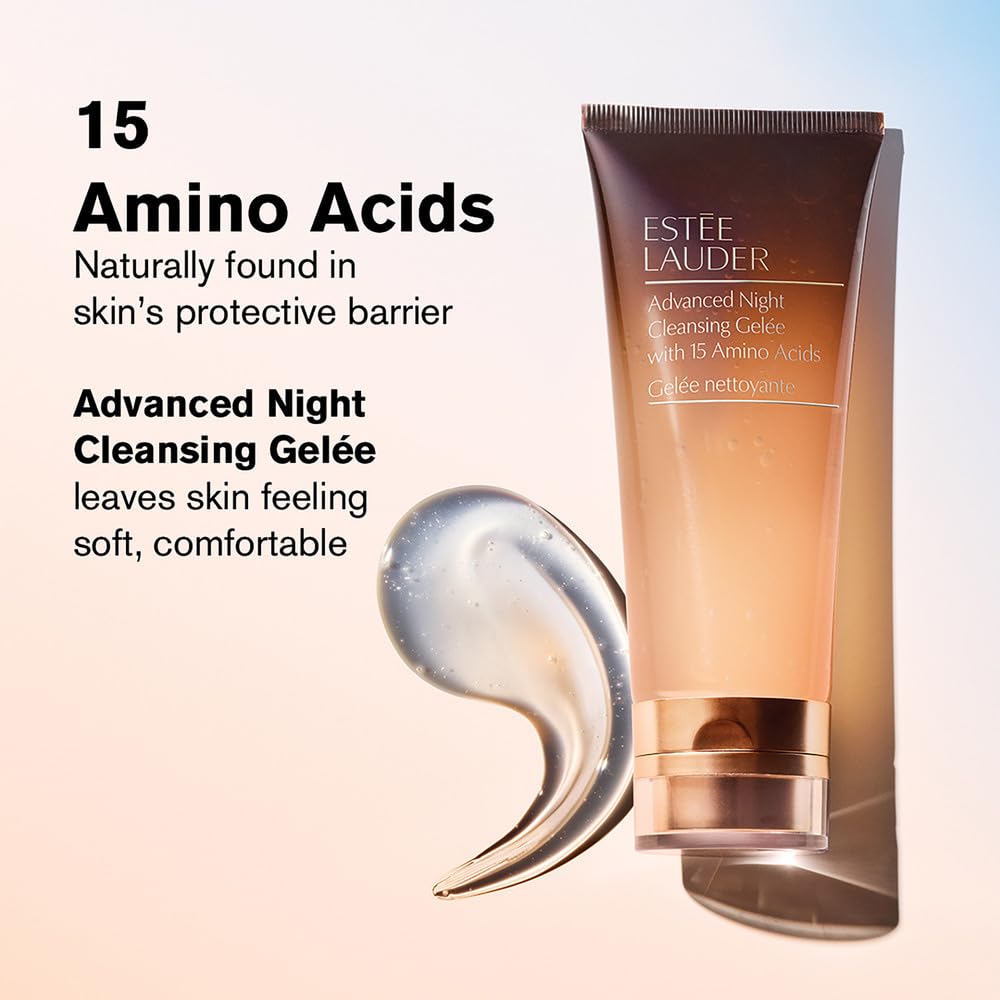 Estée Lauder Advanced Night Repair 3 Step Travel Size Essentials Set – Advanced Night Repair Gelée Foaming Face Wash Cleanser 1 Fl Oz, Serum 0.24 Fl Oz, Eye Gel Cream 0.17 Fl Oz with Hyaluronic Acid