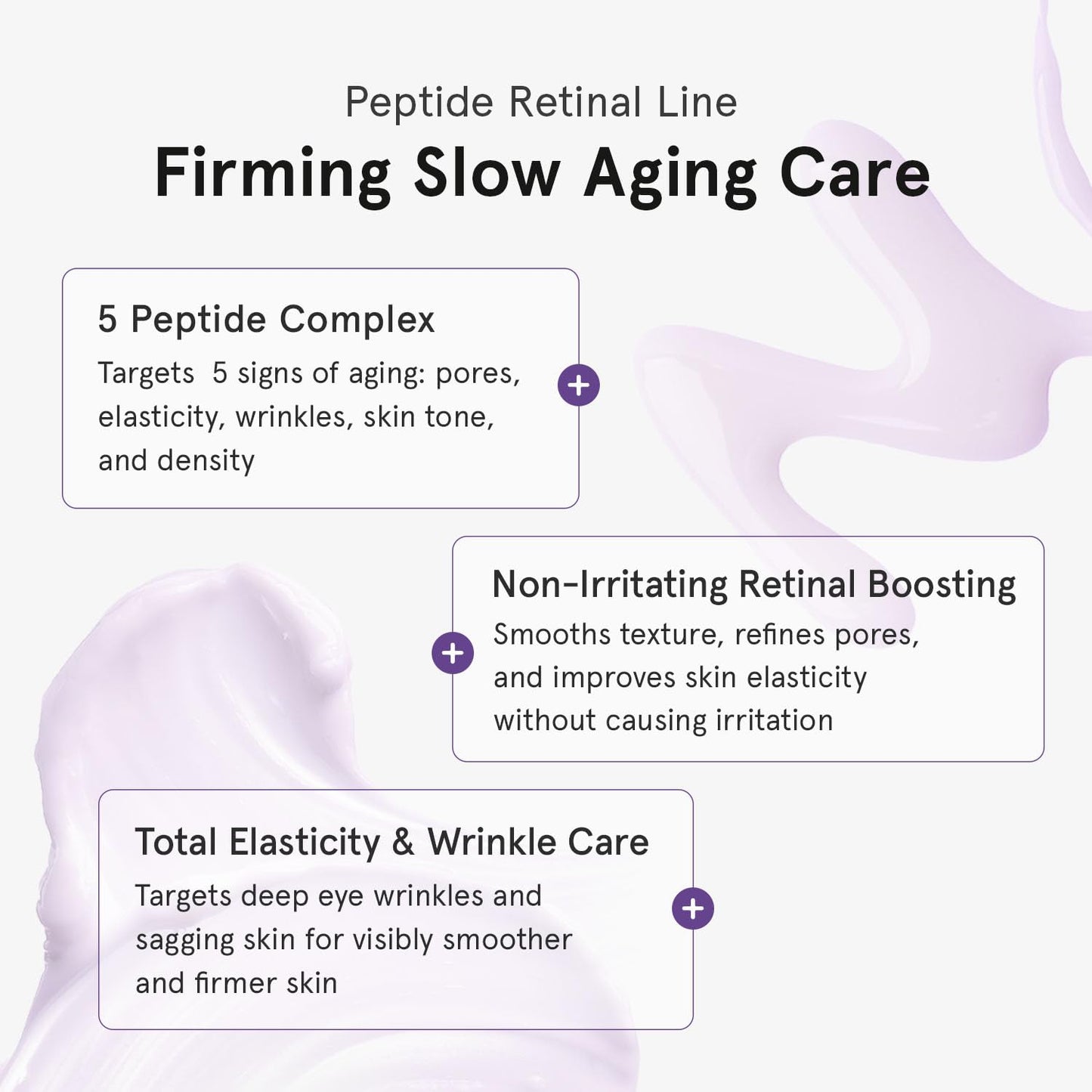 Peptide Retinal Cream - Anti-Aging Vitamin A Face Cream for Smoother Skin | 1.85 fl. oz (55ml)