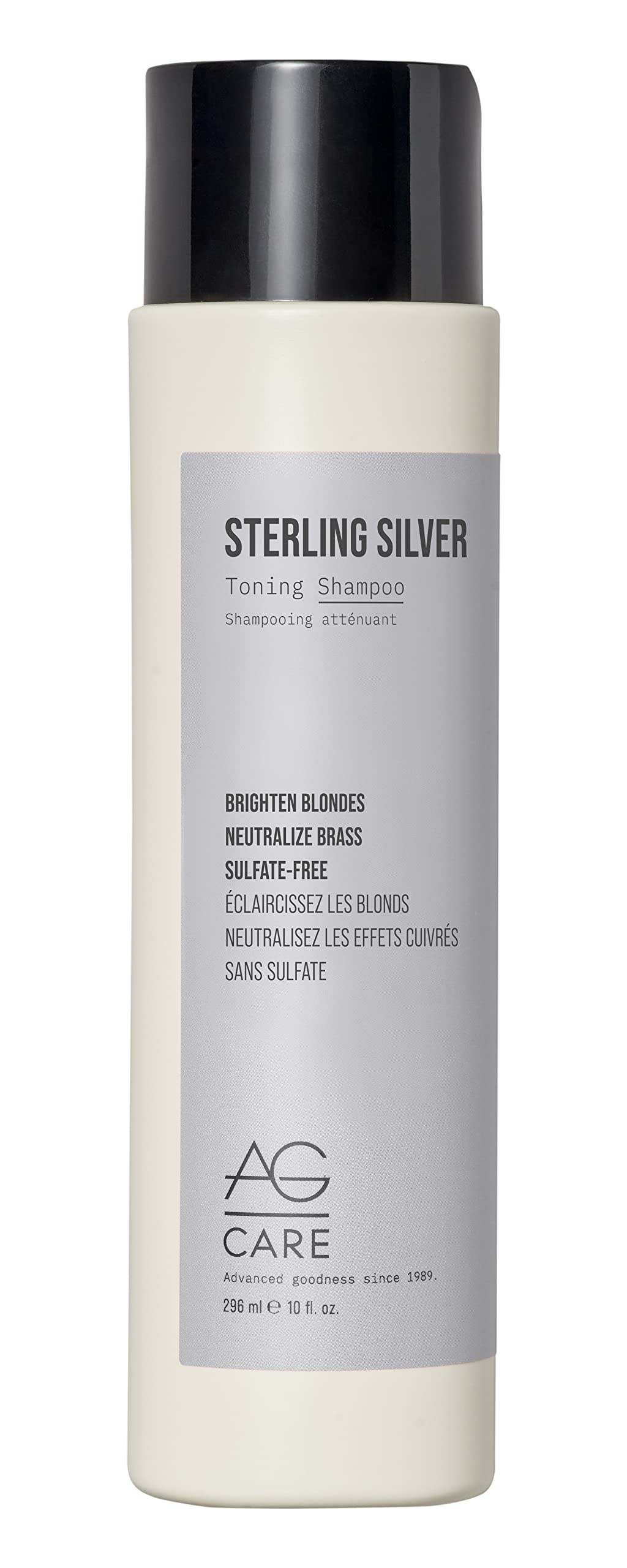 Sterling Silver Toning Shampoo by AG Hair Cosmetics for Unisex - 10 oz Shampoo