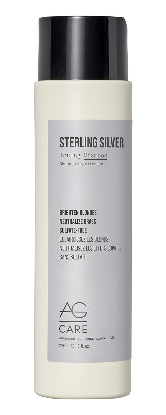 Sterling Silver Toning Shampoo by AG Hair Cosmetics for Unisex - 10 oz Shampoo