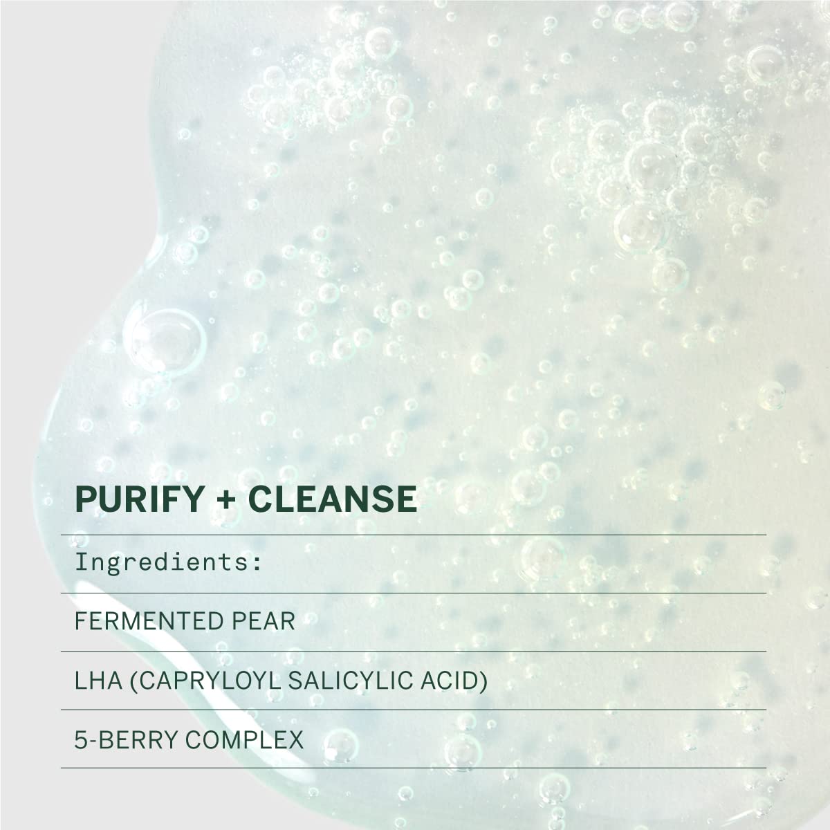 FACETORY Urban Calm Hydrating Face Wash for Women, Gentle Gel Facial Cleanser with Fermented Pear & LHA, Sensitive Skin Face Wash & Daily Makeup Remover for Oily, Dry & Combination Skin - 4 Fl Oz