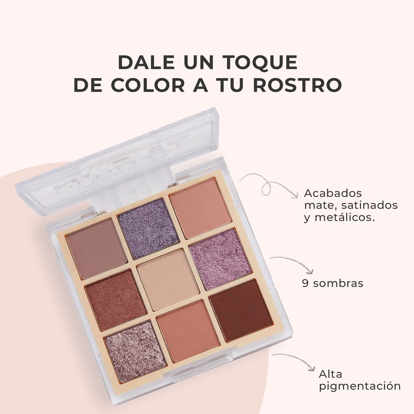 Makeup Revolution, Ultimate Nudes, Eyeshadow Palette, Light, 8.1g