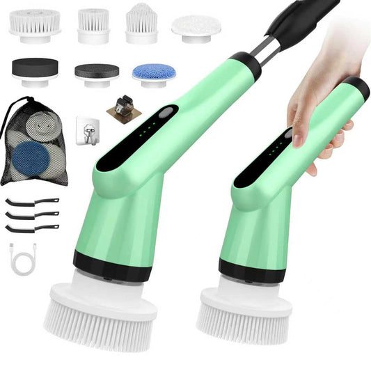 Electric Spin Scrubber Green