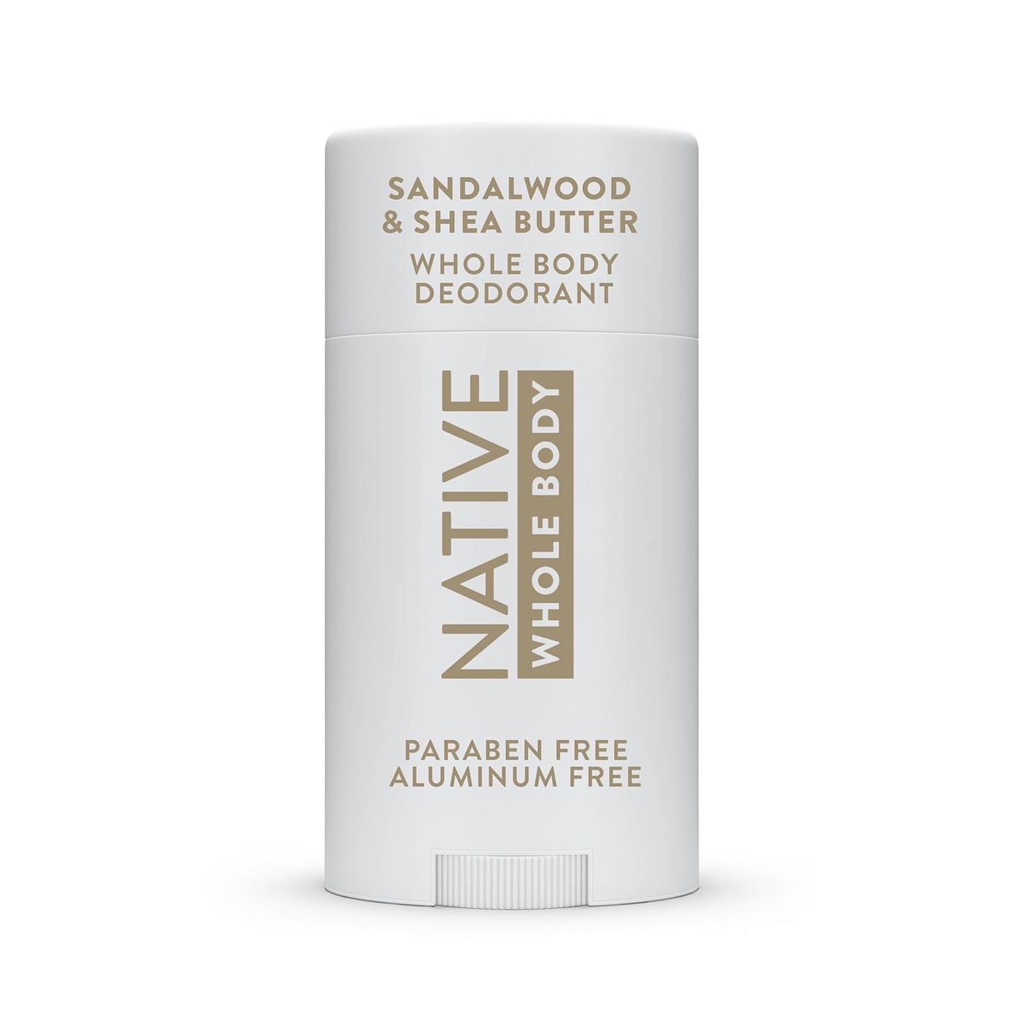 Sandalwood & Shea Butter Deodorant - Sensitive Skin Formula | Whole Body | 2.4 oz