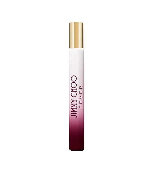 JIMMY CHOO - Fever Eau de Parfum Travel Spray - Women's Fragrance - Floral Gourmand - With notes of Black Plum Nectar, Heliotrope & Roasted Tonka Bean - 0.33 Fl Oz