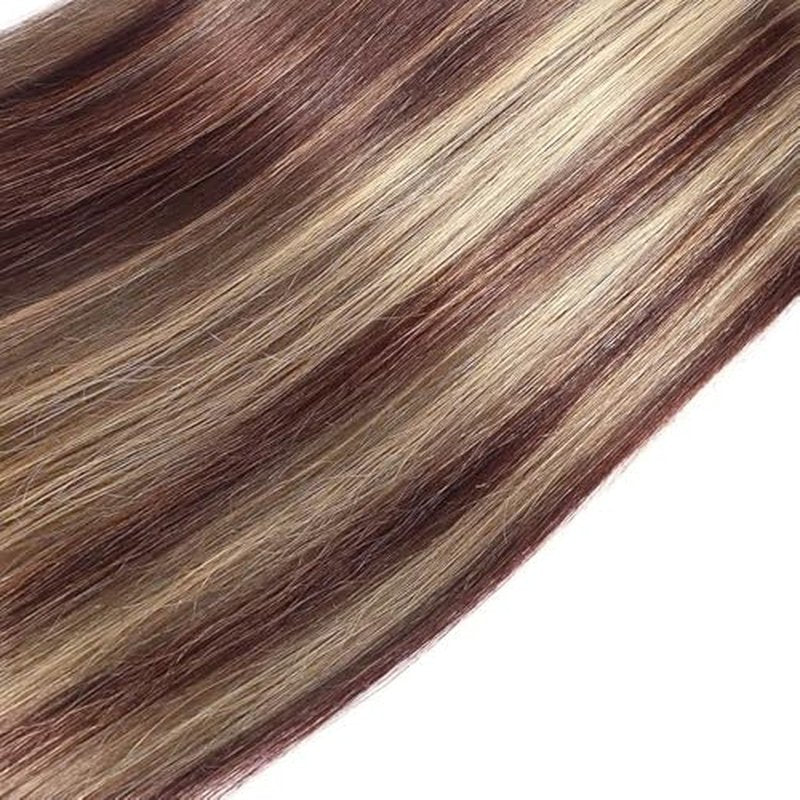28 30 32 inch Highlight Bundles #33 Human Hair Bundle Blonde Straight Bundles P33/613 Straight Human Hair Bundle