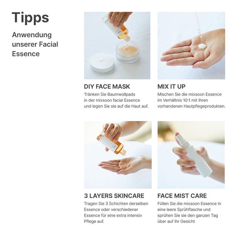mixsoon Bifida Ferment Essence - Skin Barrier Strengthening, Rejuvenating Essence for Damaged Skin - Korean Skincare - Vegan (3.38 fl.oz / 100ml)