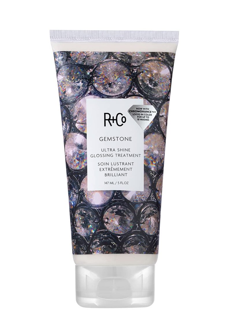 R+Co Gemstone Ultra Shine Glossing Treatment - 147 ml | High-Gloss Hair Serum for Shine and Smoothness