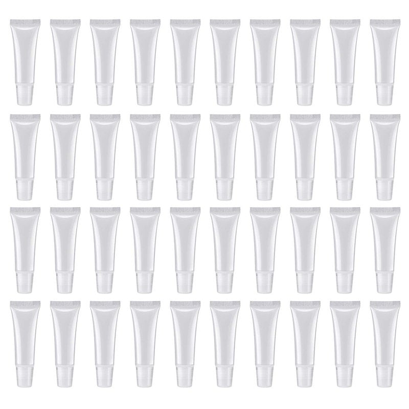 HRLORKC 200Pcs 10ml Empty Tubes Lip empty lip gloss containers for Lip Gloss Balm Cosmetic