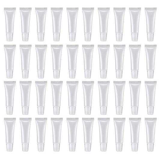HRLORKC 200Pcs 10ml Empty Tubes Lip empty lip gloss containers for Lip Gloss Balm Cosmetic