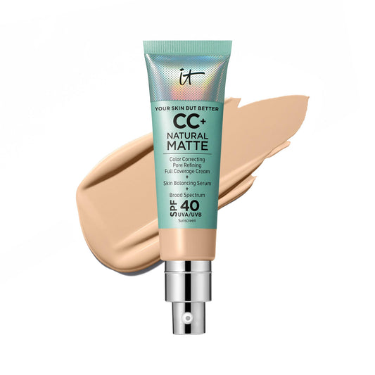 IT Cosmetics CC+ Cream Natural Matte Foundation SPF 40 - Light (W)