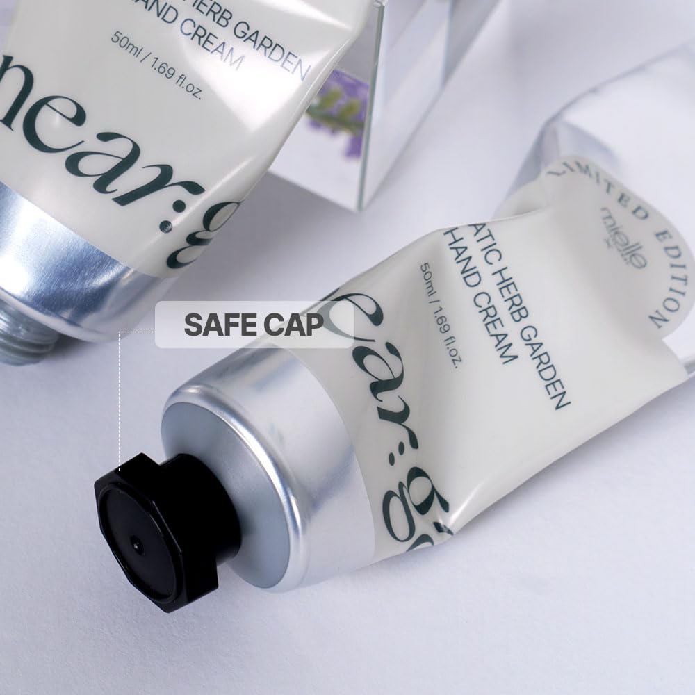 neargarden Aromatic Herb Garden Hand Cream I Lotion for All Skin Types, Long-Lasting Hydration, Lasts Through Handwashing, Cruelty Free, Vegan (50ml/1.69 fl.oz.) handcream, crema para las manos