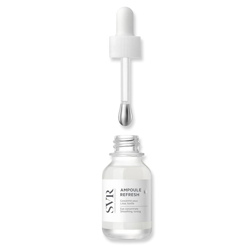 SVR - Refresh Concentrate Eye Serum - Instant Cooling Effect - Revitalizes and Awakens Eye Area - Reduces Puffiness, Hydrates Delicate Skin - Dermatologically and Ophtalmologically Tested - 0.5 fl.oz