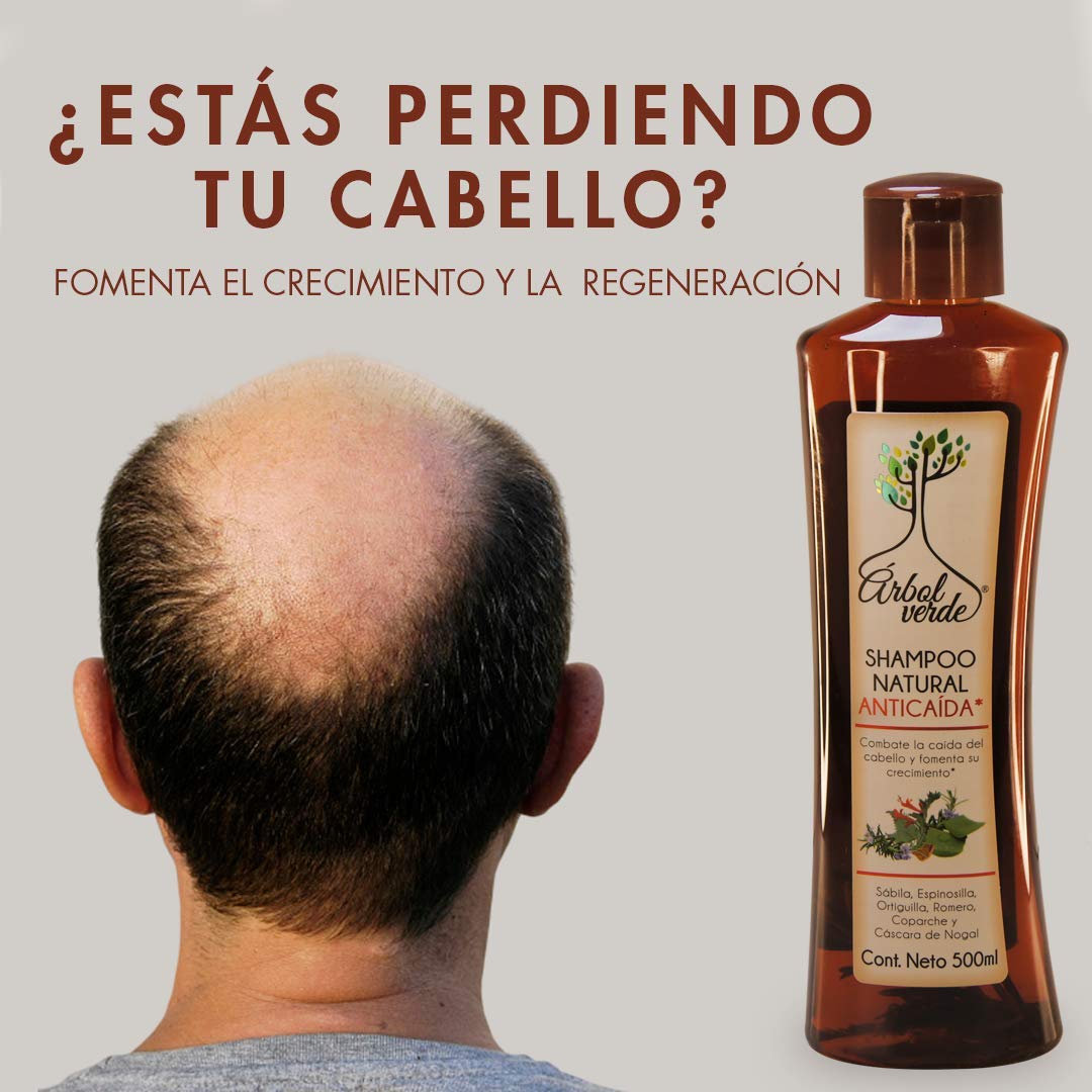 Arbol Verde Kit 2 Anti-Fall Shampoo 500 ml and 3 Linseed Gel 250 g